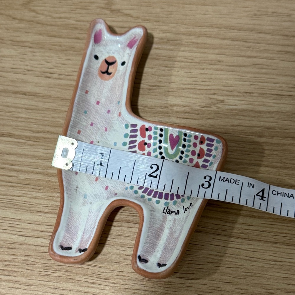 Natural Life Live Happy Collection “Santa Fe Llama” Jewelry Dish Holder - Picture 10 of 10